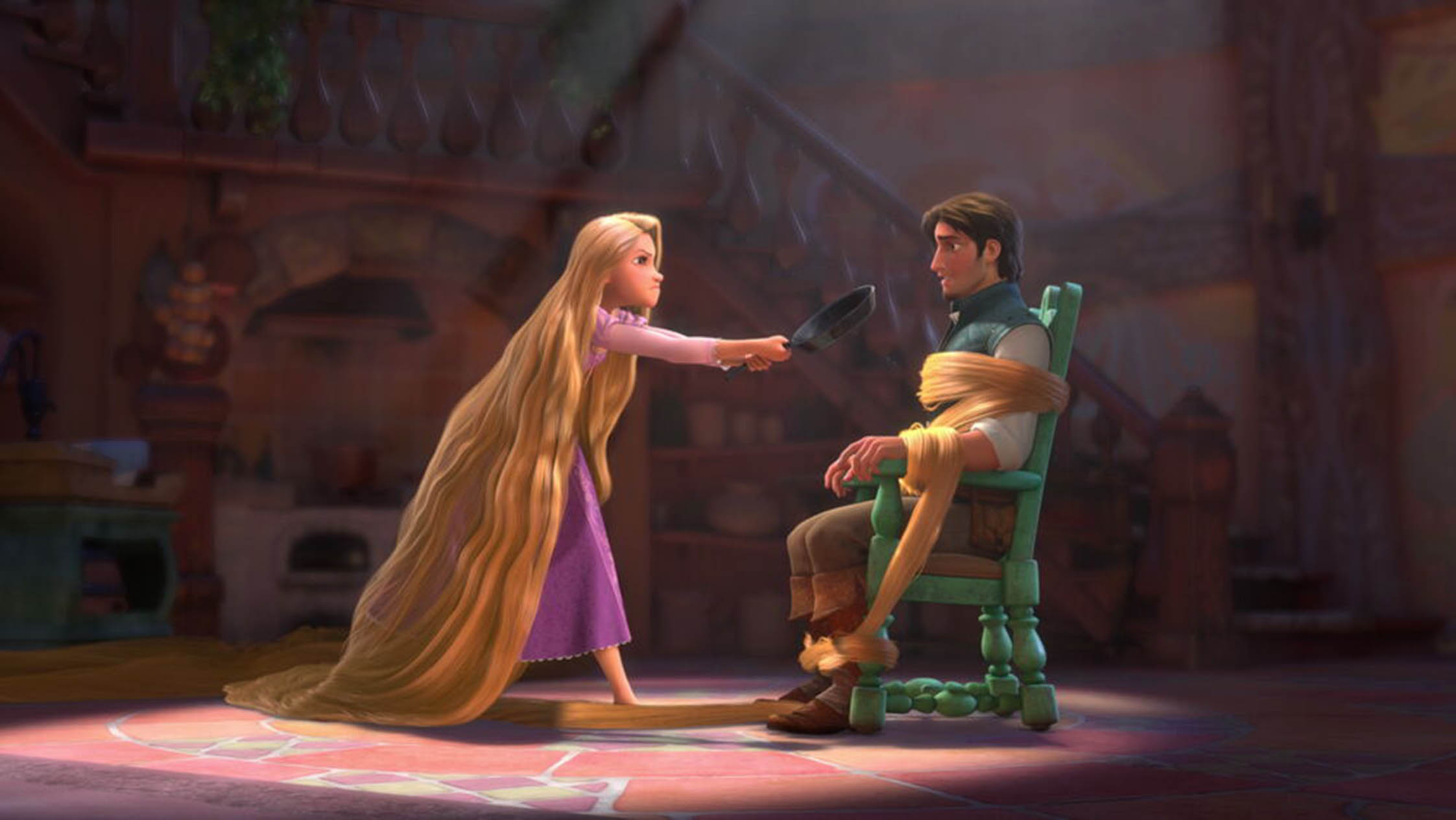 ดูหนัง Tangled (2010) ราพันเซล เจ้าหญิงผมยาวกับโจรซ่าจอมแสบ